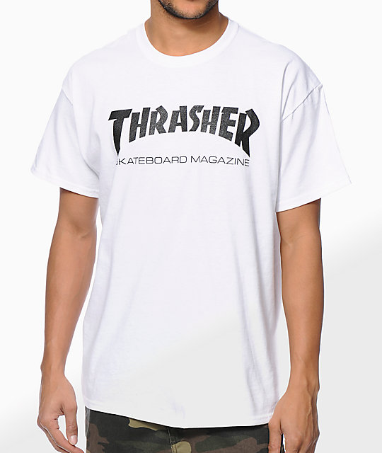 Thrasher Skate Mag White T-Shirt at Zumiez : PDP
