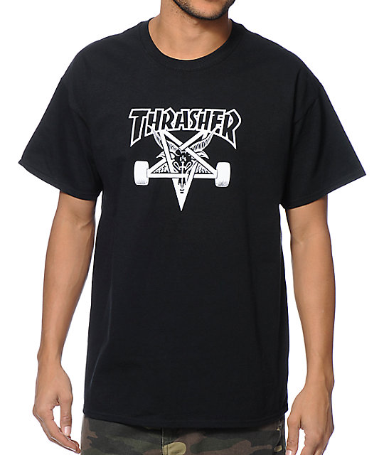 Thrasher Skategoat Black T-Shirt | Zumiez