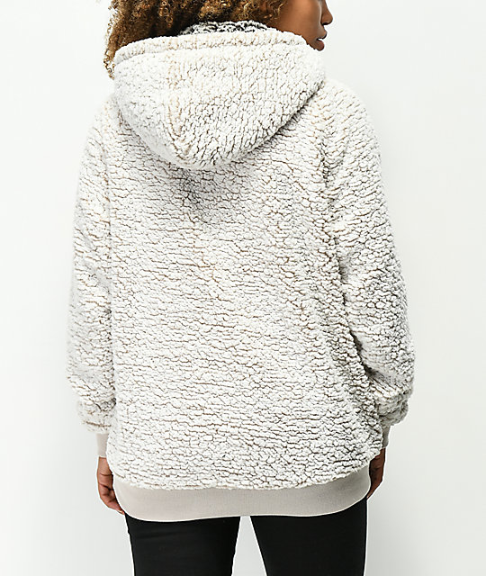 thread and supply sherpa pullover