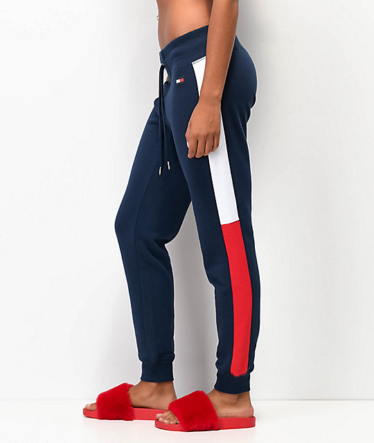 tommy hilfiger sweatpants set