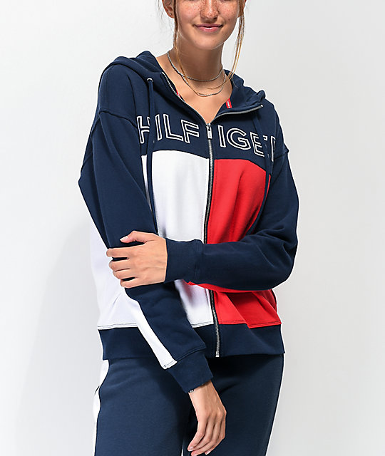 hilfiger hoodie womens