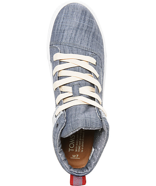 toms high top sneakers womens