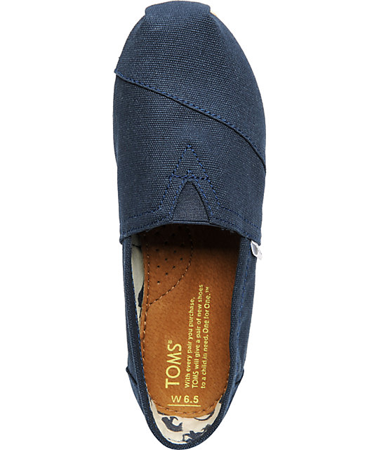 navy slip on shoes womens cheap online