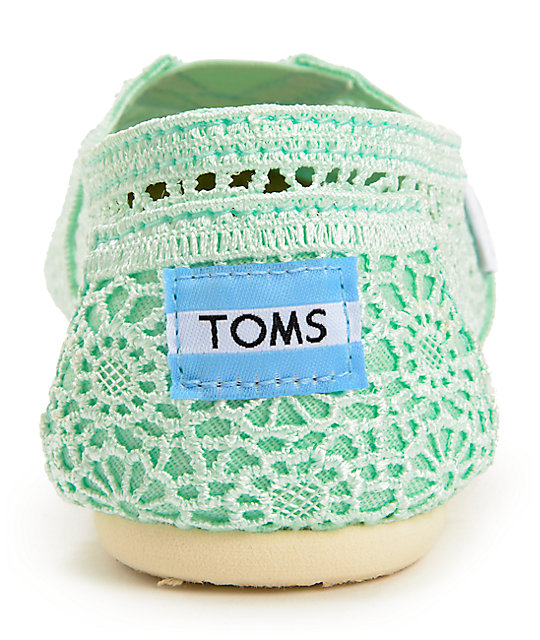 crochet slip on shoes