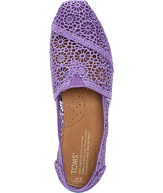 crochet slip on shoes