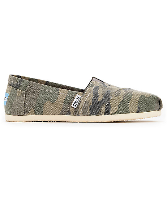 camo slip on shoes womens
