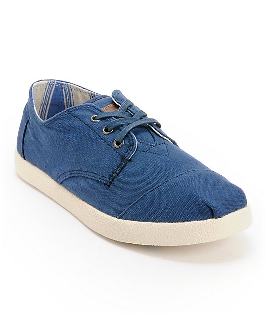 navy toms mens