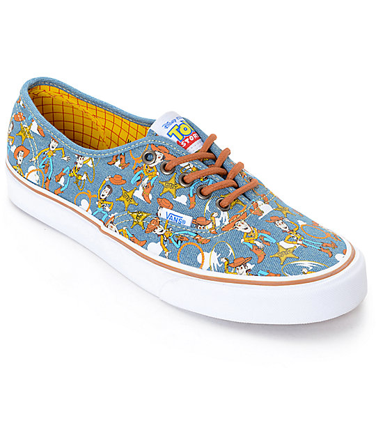 toy story vans mens size 9