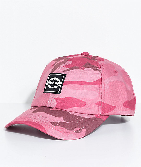 camo pink hat