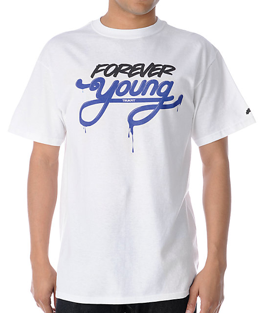 Trukfit Forever Young White T-Shirt at Zumiez : PDP