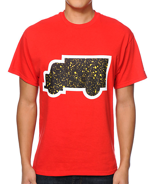 Trukfit Speckle Truk Red T-Shirt
