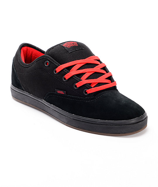 Vans AV Era 1.5 Black & Red Skate Shoes (Mens) at Zumiez : PDP