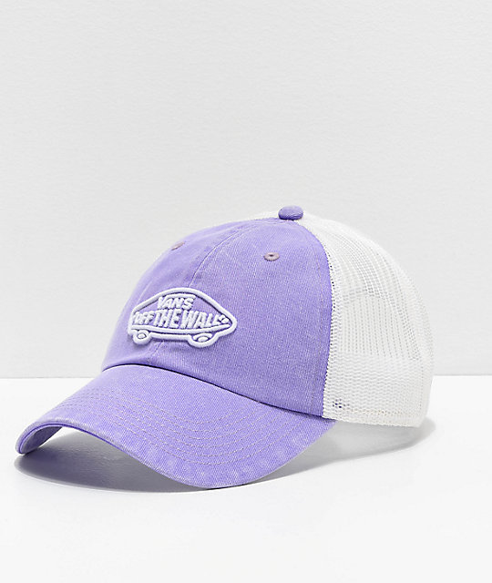 purple vans hat