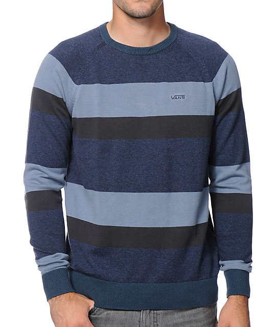vans striped sweater