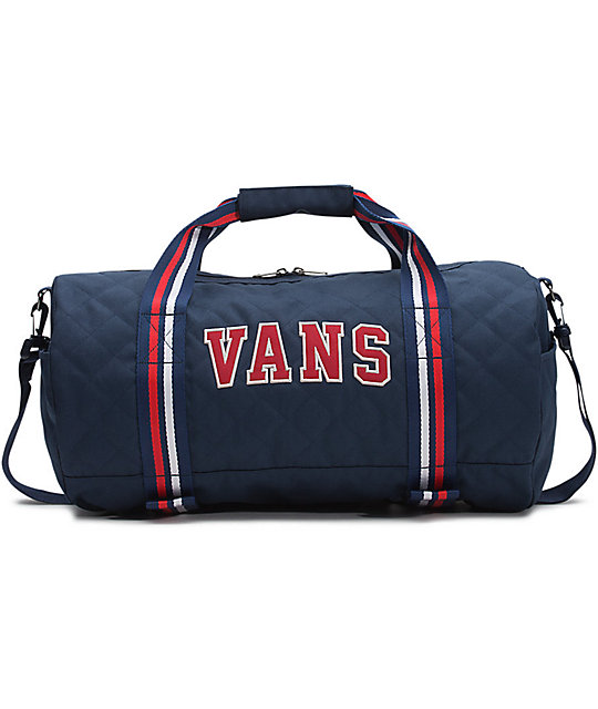 Vans Anacapa II Blue & Red Duffle Bag | Zumiez