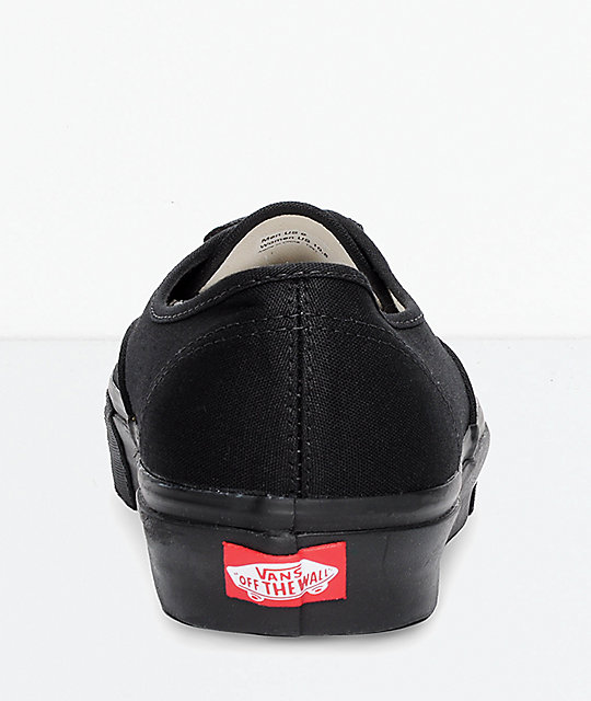 all black vans zumiez