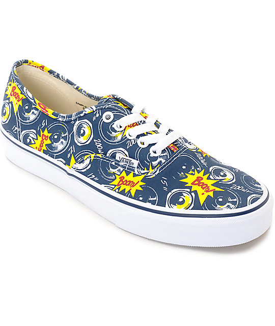 Vans Authentic Boom City Skate Shoes | Zumiez