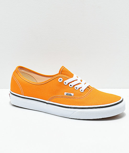 all orange vans
