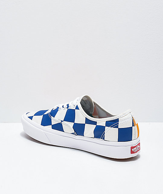 vans azules y amarillo vans azules y amarillo