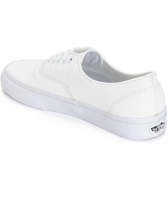 vans authentic hombre cuero vans authentic hombre cuero