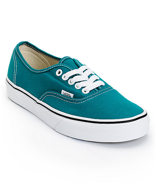 Vans Authentic Deep Lake Teal Shoes (Womens) at Zumiez : PDP