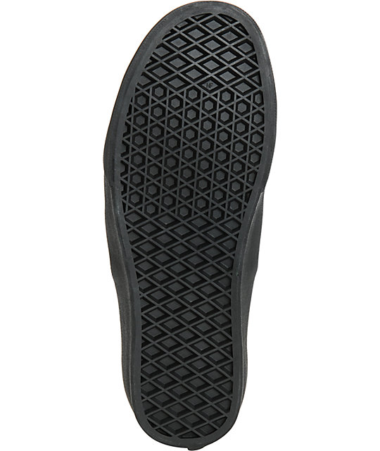 Vans Authentic Gore Stud Black Leather Slip-On Shoes | Zumiez