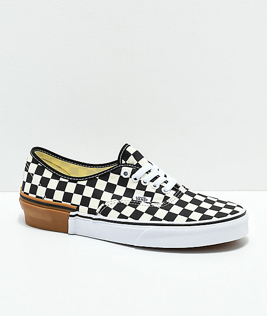 vans authentic checkerboard shoes