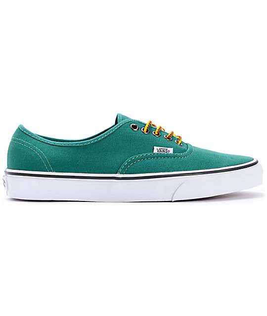 Vans Authentic Hiker Verdant Green Skate Shoes | Zumiez