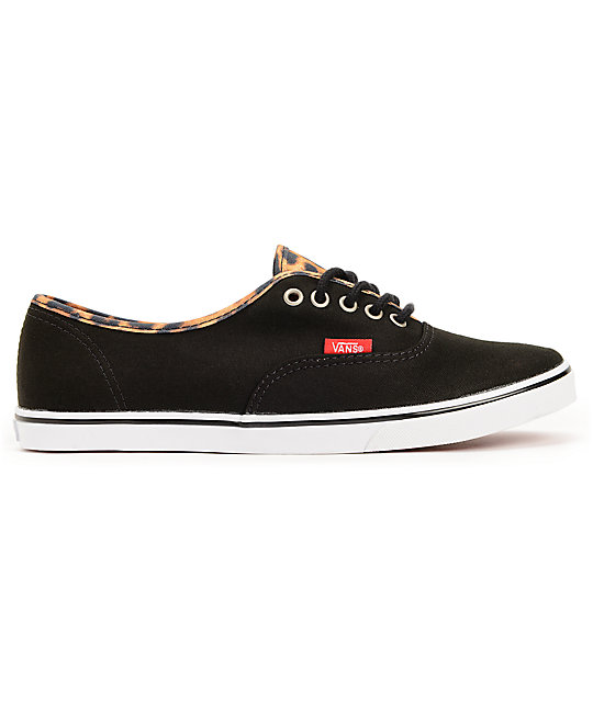 leopard print vans lo pro