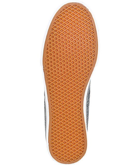 vans authentic lo pro chambray skate shoe