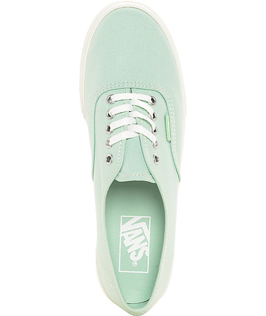 vans authentic mujer verdes