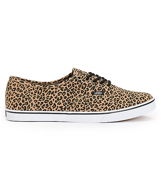 vans lo pro leopard