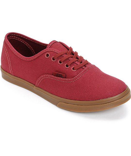 vans oxblood