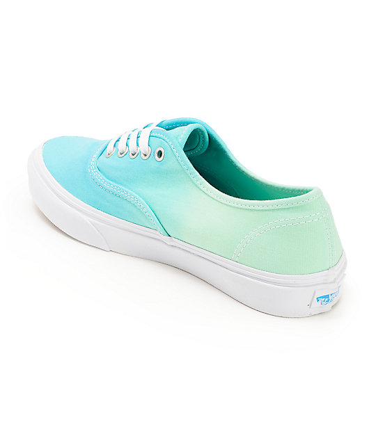 Vans Authentic Mint Ombre Shoes | Zumiez