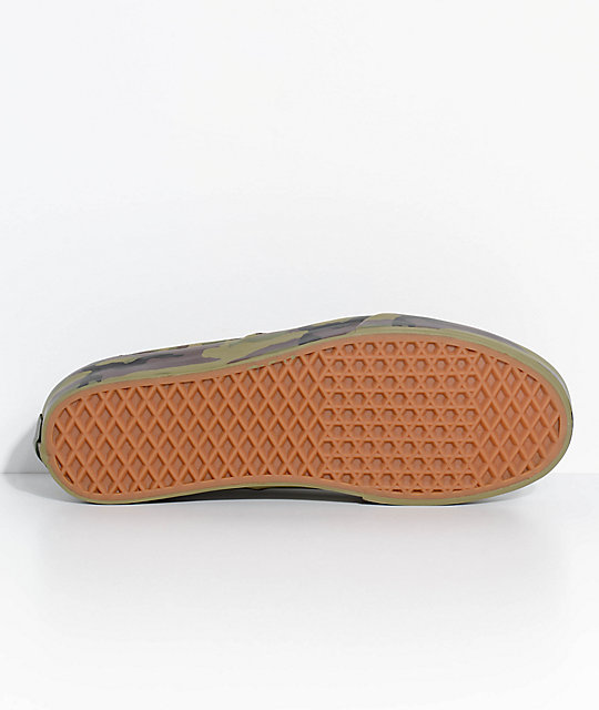 zapatos vans classica mujer olive