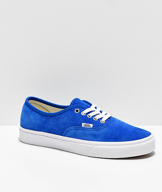 vans all blue shoes