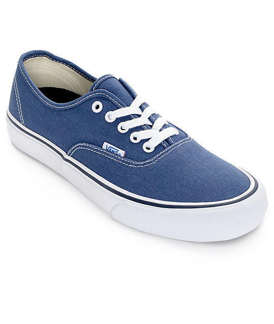 Vans Authentic Pro 50th zapatos azules de skate (hombre)