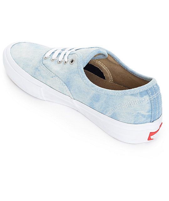 vans authentic pro denim