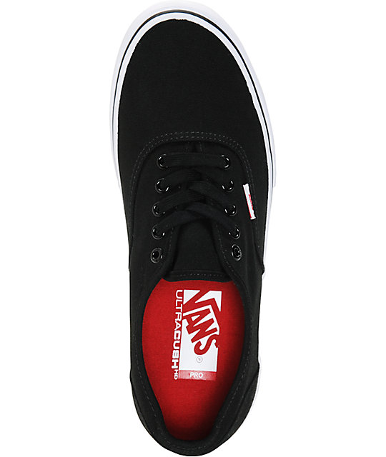 vans authentic lo pro negras