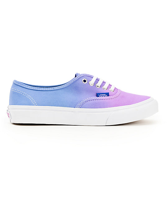 Vans Authentic Purple Ombre Shoes | Zumiez