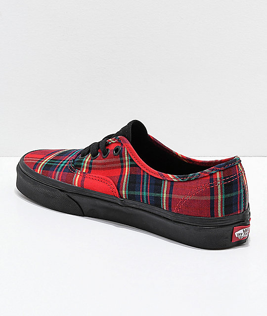 vans old skool plaid mix