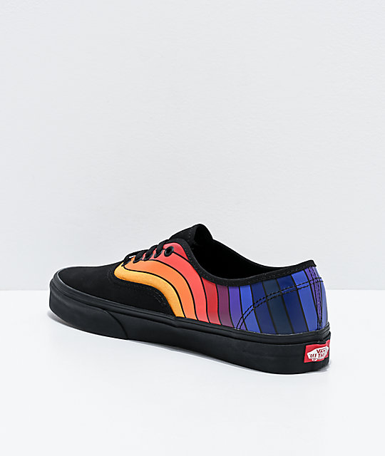 orange and purple vans