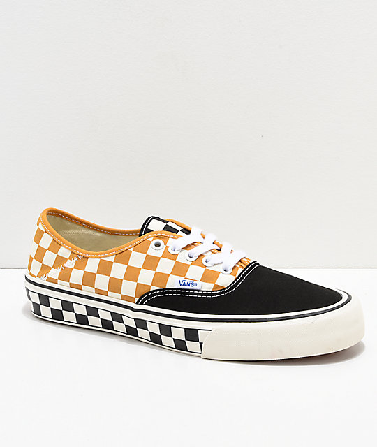 vans checkerboard with sunflowers