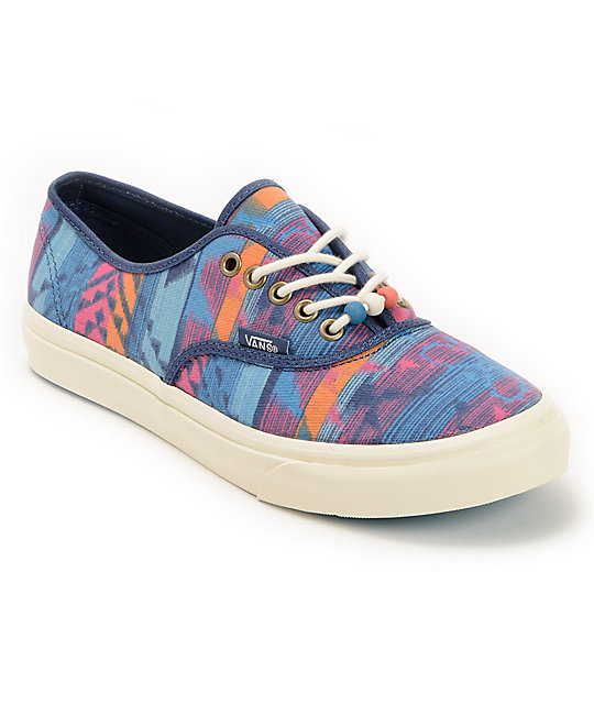 vans authentic aztec