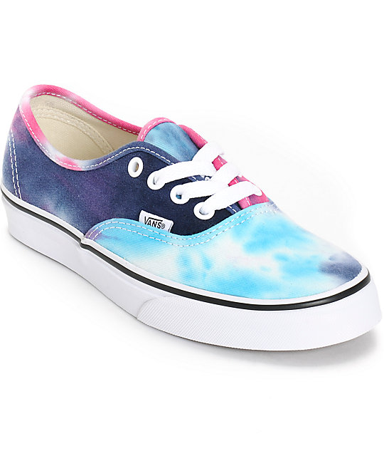 tie dye high top vans