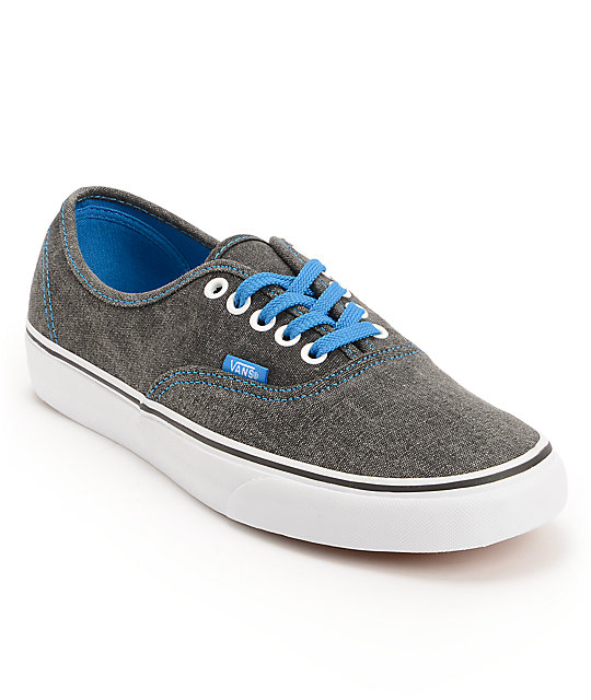 vans authentic washed