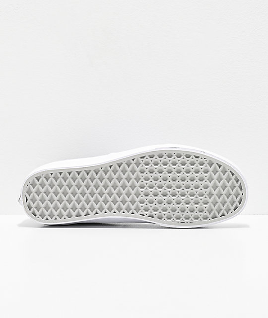 Vans Authentic White Skate Shoes | Zumiez