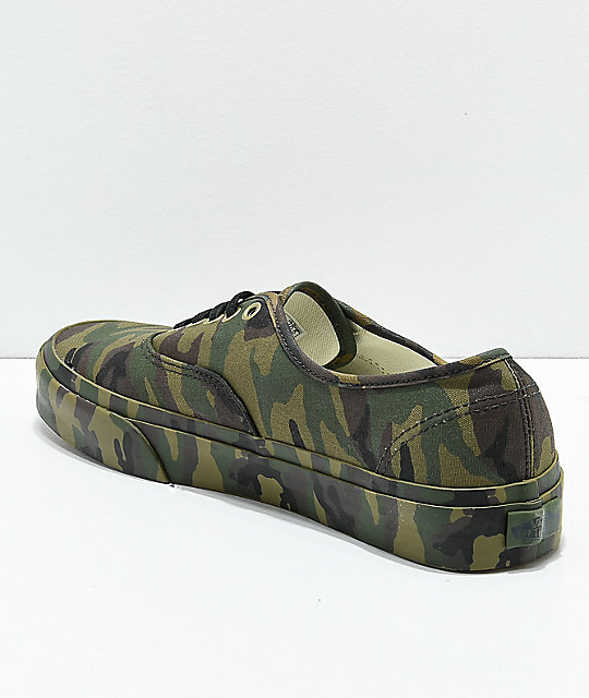 vans authentic mujer olive