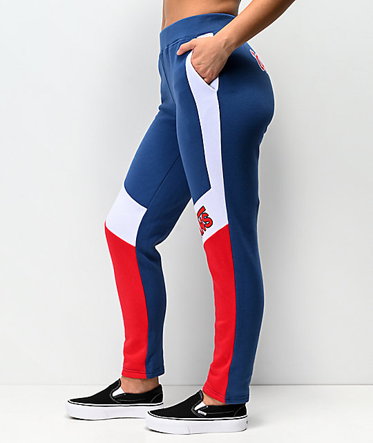 Vans BMX pantalones deportivos en rojo, blanco y azul | Zumiez