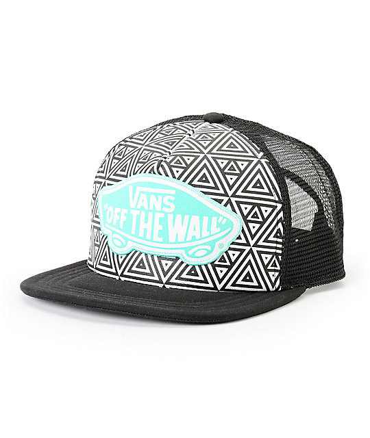 vans flat bill hats